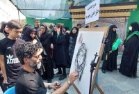 توزیع ۸هزار بسته  فرهنگی  در مراسم اربعین وپایانی ماه  صفر در موکب رضوی